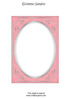 Rich Shade Fancy Silver A5 Card Front