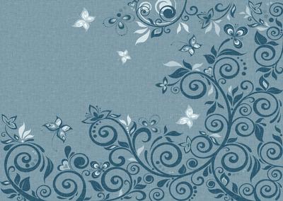 Flourishes & Butterflies Earthy Shade A4 Backing Paper
