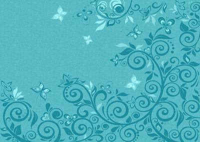 Flourishes & Butterflies Rich Shade A4 Backing Paper