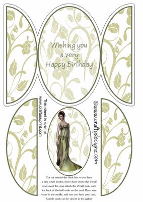Woodland Nymph Gate Fold