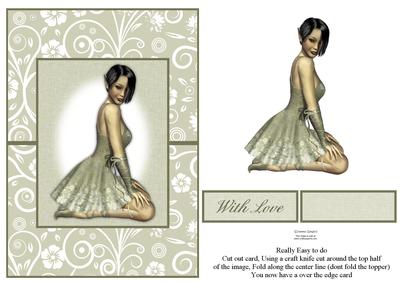 Elegant Pixie Over the Edge Card Kit