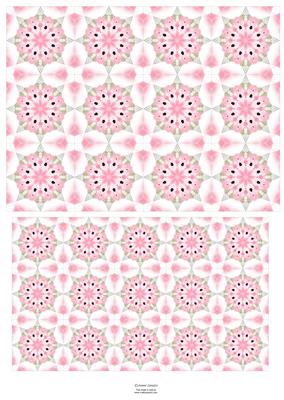 Pink Angel Teddy Teabag Tiles 1 Mix N Match