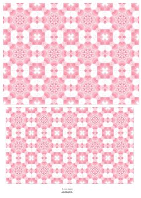 Pink Angel Teddy Teabag Tiles 2 Mix N Match