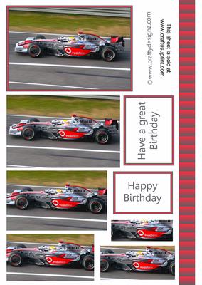 Formula 1 Racing Car