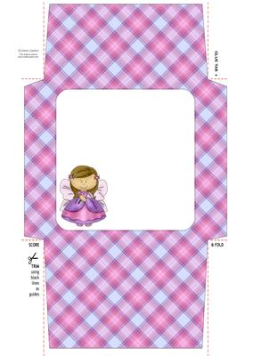 Butterfly Angel Envelope 2 Mix N Match