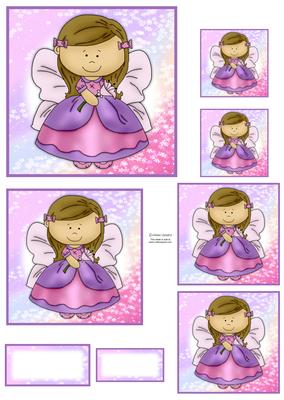 Butterfly Angel Toppers Mix N Match