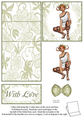 Woodland Nymph 5 Minute Easel Card