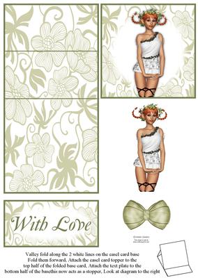 Woodland Nymph 5 Minute Easel Card