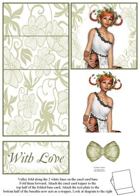 Woodland Nymph 5 Minute Easel Card