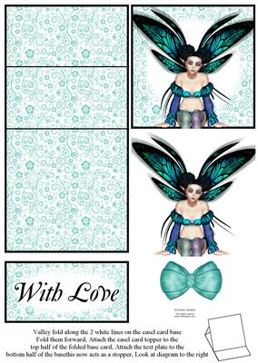 Pretty Fairy 5 Minute Easel Card