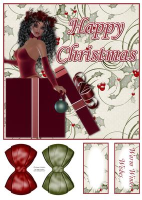 Christmas Stunner 8x8 Topper