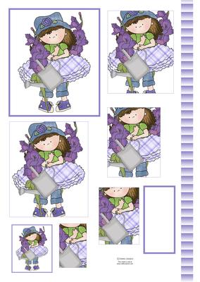 Cute Cloey Loves Purple Pyramid & Extras (4)