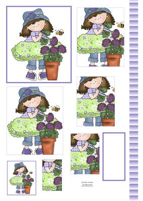 Cute Cloey Loves Purple Pyramid & Extras (5)