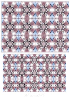 Blue Flutterby Fairy Teabag Tiles 2 Mix N Match