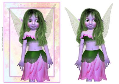 Beautiful Fae Card Front