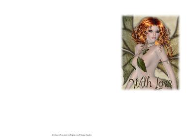 Stunning Woodland Fae Simple & Effective Card
