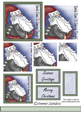 Santa Claus is Coming Too Town
