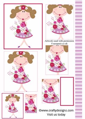 Flower Girl Pyramid Set 2 Plus Extras