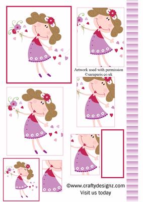 Flower Girl Pyramid Set 3 Plus Extras