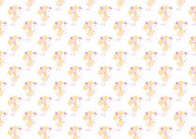 Flower Girl Set 5 Backing Paper