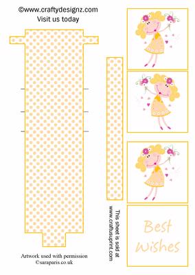 Flower Girl Waterfall Sheet 5