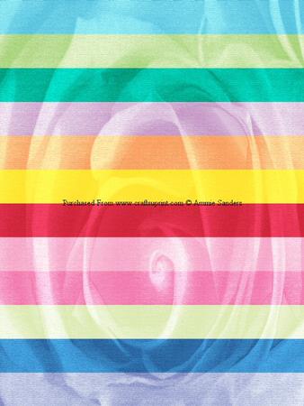 Bright Shades Beautiful Rose Backing Papers
