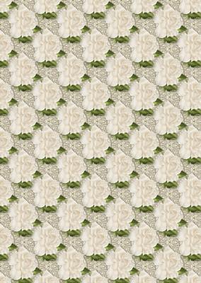 Roses & Pearls Background 2 Mix N Match