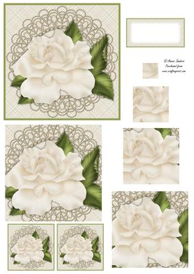 Roses & Pearls Pyramid Mix N Match