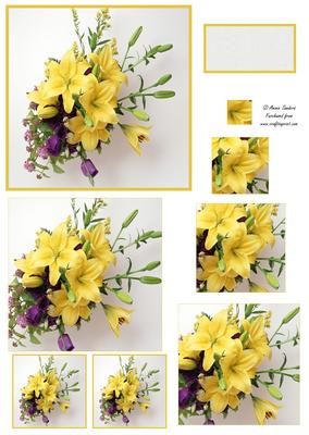 Stunning Floral Display Spiral Pyramid