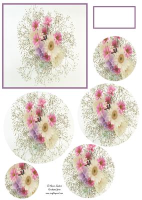 Stunning Floral Display Circle Pyramid