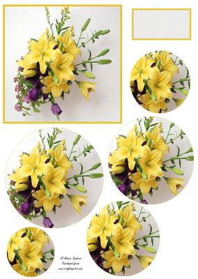 Stunning Floral Display Circle Pyramid