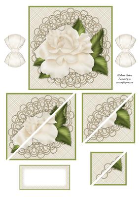 Roses & Pearls Corner Stacker Mix N Match