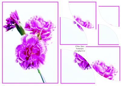 Stunning Floral 2 Corner Stacker