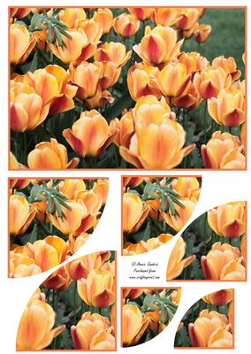 Beautiful Floral 2 Corner Stacker