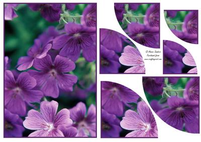 Beautiful Floral 2 Corner Stacker