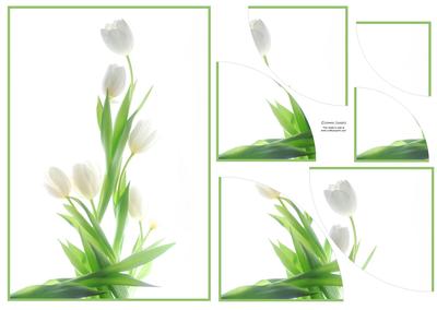 Stunning Floral 2 Corner Stacker
