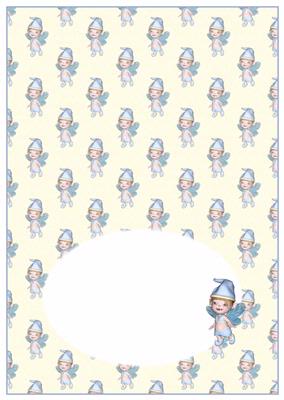 Baby Boy Fairy Penny Slider Insert