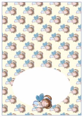 Baby Girl Fairy Sleeping Penny Slider Insert