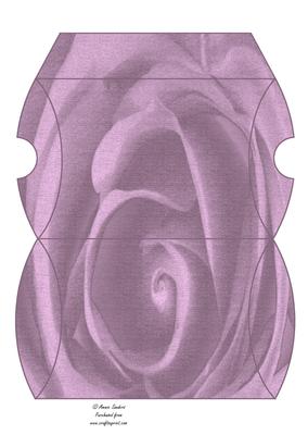 Subtle Shade Beautiful Rose Pillow Box