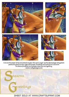 We 3 Kings Over the Edge Kit (seasons Greetings)