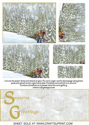 Wintertime Walk Over the Edge Kit (seasons Greetings)