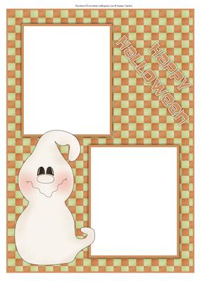Halloween Ghost Photo Frame