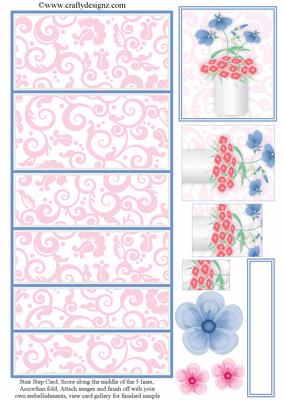 Vase of Flowers Stair Stepper Kit