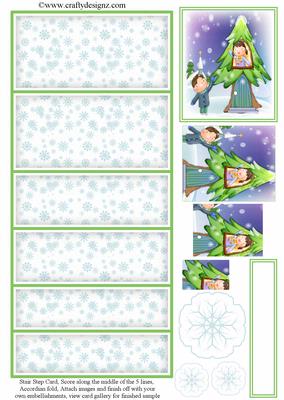 Winter/christmas Themed Stair Stepper Kit