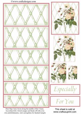 Roses Stair Stepper Card Kit