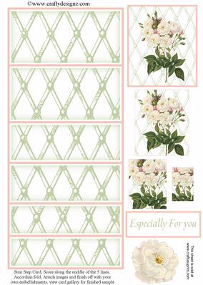 Roses Stair Stepper Card Kit