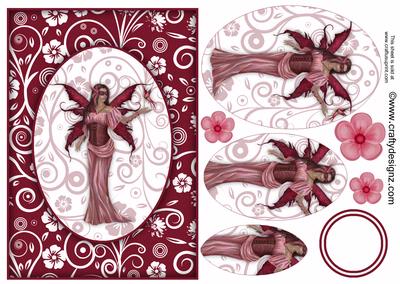 Fantasy Fairy Card Front Kit