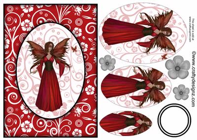 Fantasy Fairy Card Front Kit