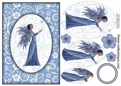 Fantasy Fairy Card Front Kit