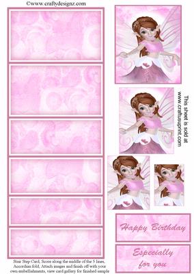 Pink Fairy Stair Stepper Kit